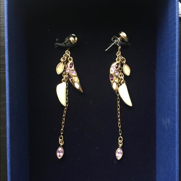 Authentic Swarovski earrings. In great condition - Picture 2 of 3